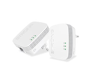 Homeplug / PowerLine - Strong Powerline 600 Mini 2-pack - 600 Mbit/s Homeplug / PowerLine - POWERL600DUOMINI