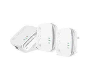 Homeplug / PowerLine - Strong Powerline 600 Mini 3-pack - 600 Mbit/s Homeplug / PowerLine - POWERL600TRIMINI