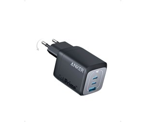 Mobil - Adaptere og ladere - Anker 735 Prime Wall Charger 67W 1A/2C Black - A2669313