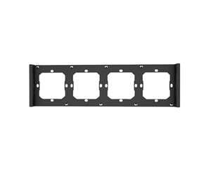 Switch/splitter - Sonoff Frame for switch M5 80 quadruple 4-fold M5-4C-80-F (graphite/black) - M5-4C-80-F