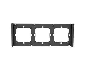 Switch/splitter - Sonoff Frame for switch M5 80 triple 3-fold M5-3C-80-F (graphite/black) - M5-3C-80 frame