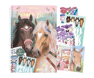 Kreative leker - Miss Melody Create Your Horses Blaze Colouring Book - 412964