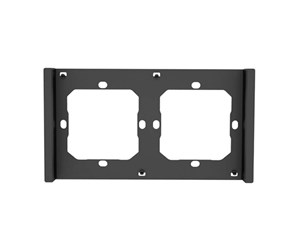 Switch/splitter - Sonoff Frame for switch M5 80 double 2-fold M5-2C-80-F (graphite/black) - M5-2C-80-F