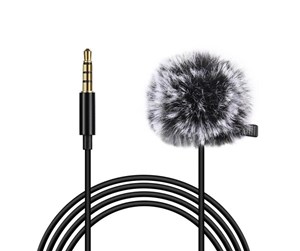 Mikrofon - Puluz Microphone Jack 1.5m jack 3.5mm PU424 - PU424