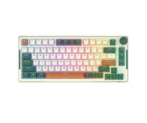 Tastatur - Royal Kludge RKH81 RGB mechanical keyboard Sky cyan switch (green) - Gamingtastatur - Grønn - RKH 81 skycyan green