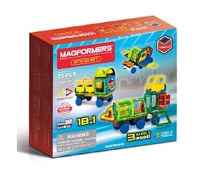 Kreative leker - Magformers City Go Sett 25 Deler - 20-707025