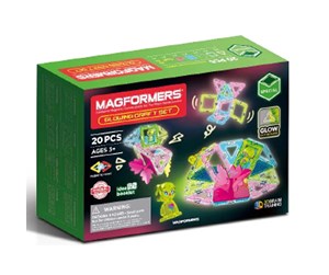 Kreative leker - Magformers Glødende Craft Sett 20 Deler - 20-799022