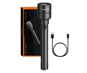 Lommelykter  - Superfire Flashlight Y16 1700lm USB-C - Y16