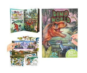 Kreative leker - Dino World Puffy Stickers - 0413207