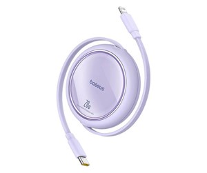 USB - Baseus Free2Pull USB-C to iP 20W 1m USB cable (purple) - P10364501511-00