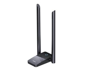 Nettverksadapter - Baseus Adapter WiFi FastJoy 1800Mbps (black) - B01317600111-06