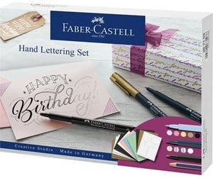 Skrive- & Tegneverktøy - Faber Castell Hand Lettering Set - 267103