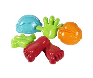 Utendørsleker - Androni Sand shapes Hand Foot Face - 3631-TT