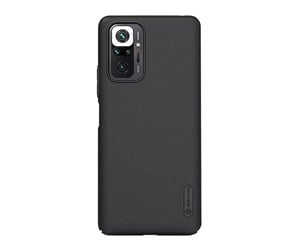 Mobil - Deksel og etui - Nillkin Super Frosted Shield case for Xiaomi Redmi Note 10 Pro/10 Pro Max (black) - 6902048216198