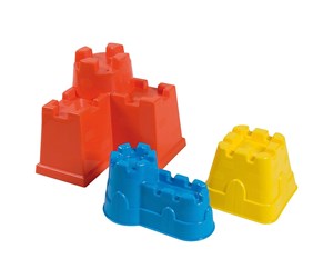 Utendørsleker - Androni Sand mold set Castle 3 pieces. - 3409-0000