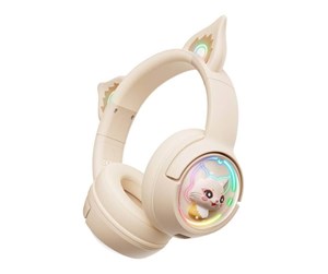 Hodetelefoner - ONIKUMA B5 Beige Gaming Headphones - B5 Off White