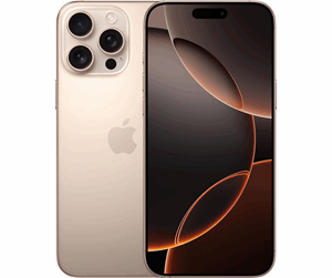 Mobiltelefoner - Apple iPhone 16 Pro Max 512GB - Desert Titanium - MYX23QN/A