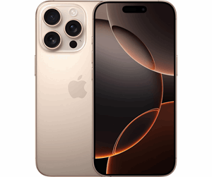 Mobiltelefoner - Apple iPhone 16 Pro 128GB - Desert Titanium - MYNF3QN/A