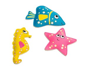 Vannlek - BS Toys Diving Toys Sea Animals Filled with Sand 3 pcs. - GA173