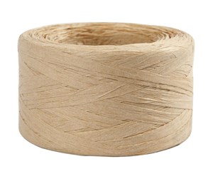 Kreative leker - Creativ Company Paper Raffia Yarn Sand Color 100m - 503293