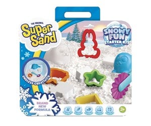 Kreative leker - Goliath Super Sand Snowy Fun - Starter Playset - 929036