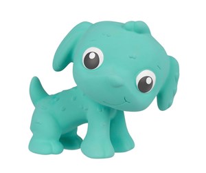 Babyleker - Playgro Eco Play Natural Rubber Pooky Puppy - Turquoise - 10188823