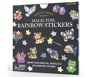 Kreative leker - Marvins Magic Magic Foil Rainbow Stickers - MMART001