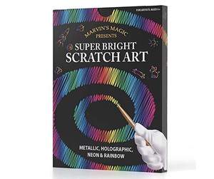 Kreative leker - Marvins Magic Super Bright Scratch Art - MMART003