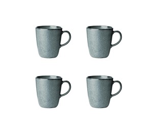 Servering & Servise - RAW - Mug with handle 35 cl - 4 pc - Northern Green - 15718