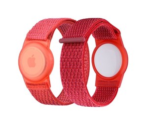 Mobil - Andre tilbehør - Mobile Origin AirTag Strap red - FRL-ATSTR-RED