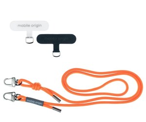 Mobil - Andre tilbehør - Mobile Origin Lanyard rope 6 mm Orange 82 - 163cm - LYR-UNI-ORG