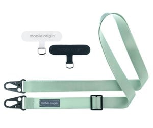 Mobil - Andre tilbehør - Mobile Origin Lanyard tape 25mm Olive Green 84 - 165cm - LYT-UNI-GRN