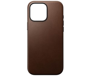 Mobil - Deksel og etui - Nomad Modern Leather case - Brown - iPhone 16 Pro Max - NM01692485