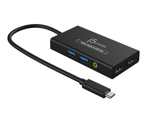 Input-adapter - j5create Video Capture USB Hub - JVA01-N