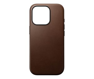 Mobil - Deksel og etui - Nomad Modern Leather case - Brown - iPhone 16 Pro - NM01696285