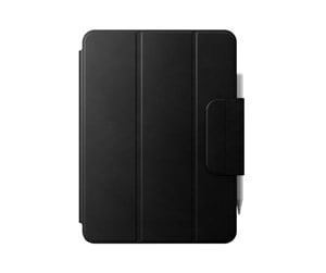 Nettbrett - Deksler og etui - Nomad Leather Folio Plus black - iPad Pro 11" (2022/2021/2020/2018) iPad Air 11" (M2) iPad Air 10 - NM01105985