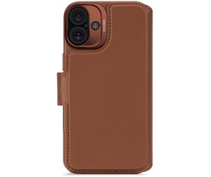 Mobil - Deksel og etui - Decoded Leather Detachable Wallet - Tan - iPhone 16 - D25IPO16DW5TN