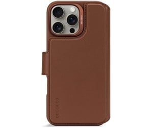 Mobil - Deksel og etui - Decoded Leather Detachable Wallet - Tan - iPhone 16 Pro Max - D25IPO16PMDW5TN