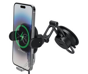 Mobil - Adaptere og ladere - Spigen OneTap Universal Wireless Car Charger for Dashboard / Windshield black - ACP01280