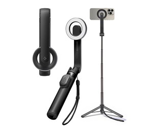 Mobil - Andre tilbehør - Spigen MagSafe Tripod Selfie Stick black - AMP07656