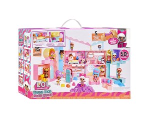 Dukker, Bamser & Utstyr - L.O.L. Surprise Squish Sand Magic House Playset - 593218EUC