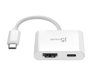 Skjermkabel - j5create USB-C to 4K HDMI (with 100W PD) - JCA152-N