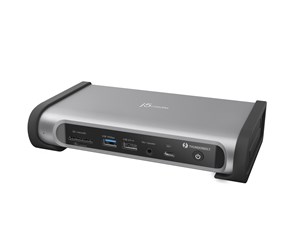 Dokkingstasjon - j5create Thunderbolt 4 Quad Display Docking Station - JTD568