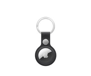 Mobil - Andre tilbehør - Apple AirTag FineWoven Key Ring - Black - MA7G4ZM/A