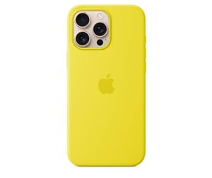 Mobil - Deksel og etui - Apple iPhone 16 Pro Max Silicone Case with MagSafe - Star Fruit - MA7U4ZM/A