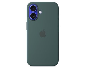 Mobil - Deksel og etui - Apple iPhone 16 Silicone Case with MagSafe - Lake Green - MYY83ZM/A