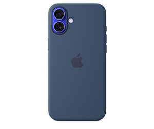 Mobil - Deksel og etui - Apple iPhone 16 Plus Silicone Case with MagSafe - Denim - MYYA3ZM/A