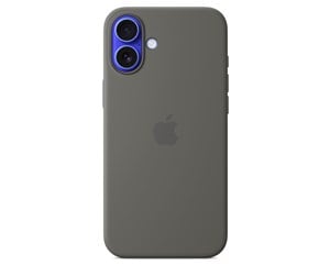 Mobil - Deksel og etui - Apple iPhone 16 Plus Silicone Case with MagSafe - Stone Gray - MYYC3ZM/A