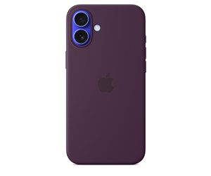 Mobil - Deksel og etui - Apple iPhone 16 Plus Silicone Case with MagSafe - Plum - MYYD3ZM/A