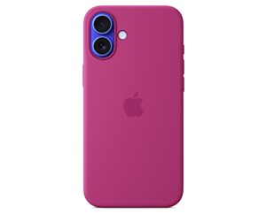 Mobil - Deksel og etui - Apple iPhone 16 Plus Silicone Case with MagSafe - Fuchsia - MYYE3ZM/A